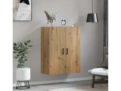 Mueble de pared de roble hecho a mano 69,5 x 34 x 90 cm