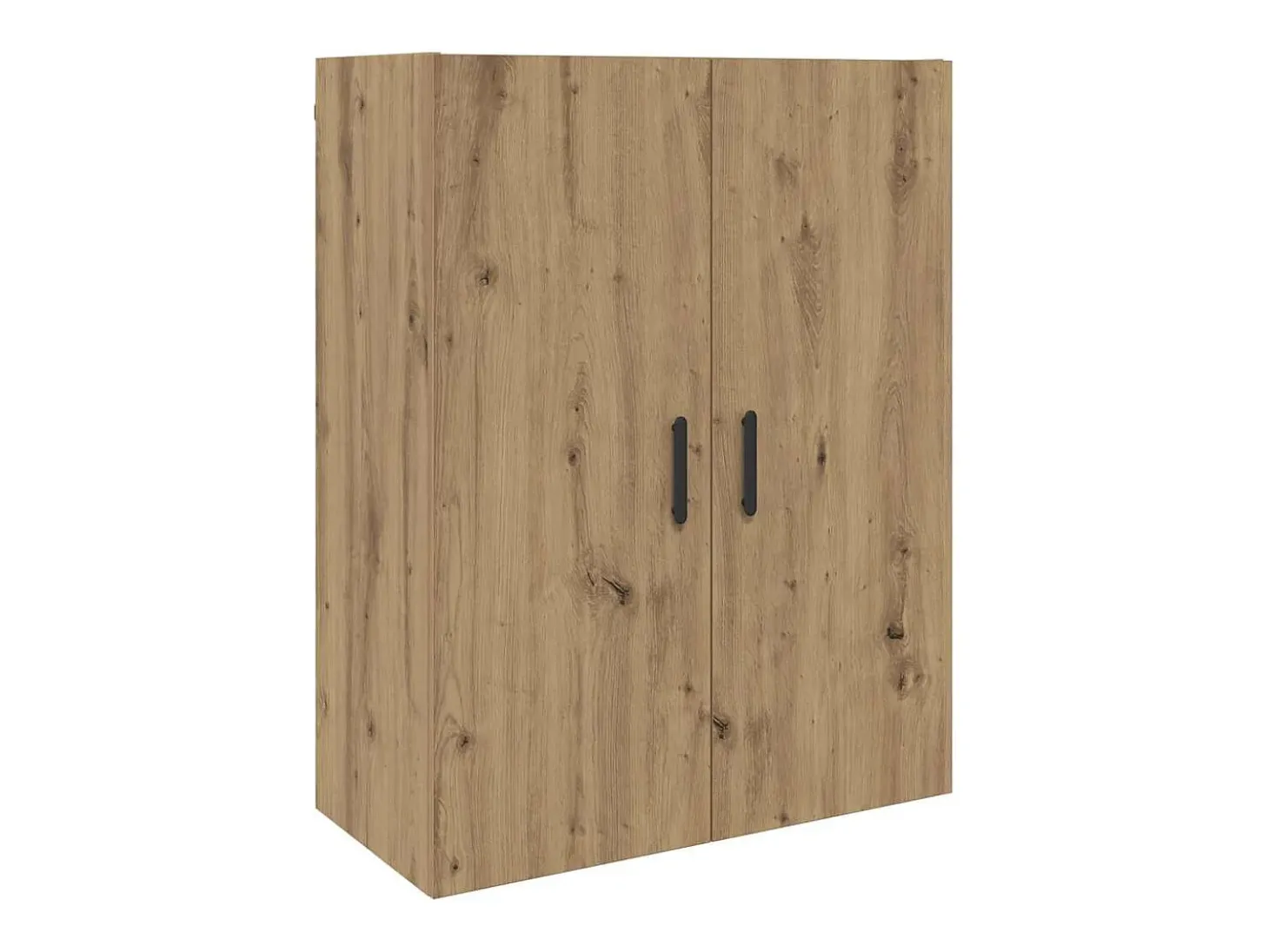 Mueble de pared de roble hecho a mano 69,5 x 34 x 90 cm