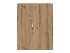 Mueble de pared de roble hecho a mano 69,5 x 34 x 90 cm