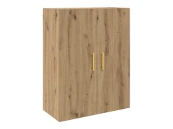 Mueble de pared marrón 69,5 x 34 x 90 cm Madera de ingeniería