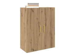 Mueble de pared marrón 69,5 x 34 x 90 cm Madera de ingeniería