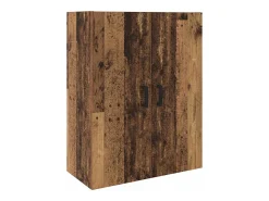 Mueble de pared marrón 69,5 x 34 x 90 cm Madera de ingeniería