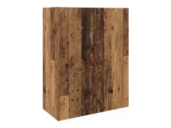 Mueble de pared marrón 69,5 x 34 x 90 cm Madera de ingeniería