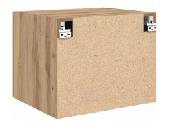 Mueble de pared Montaje a pared con puerta roble artesanal 50 x 42,5 x 40 cm