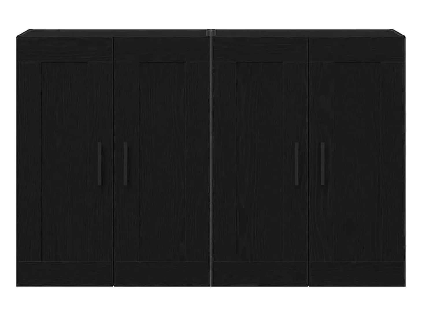 Mueble de pared Montaje en pared 2 piezas Madera antigua 160 x 34 x 90 cm