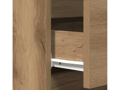 Mueble de TV con cajones Roble Artés 60x35x70 cm Madera de ingeniería