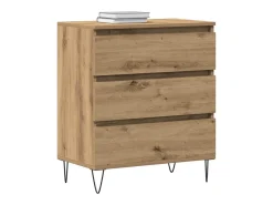 Mueble de TV con cajones Roble Artés 60x35x70 cm Madera de ingeniería