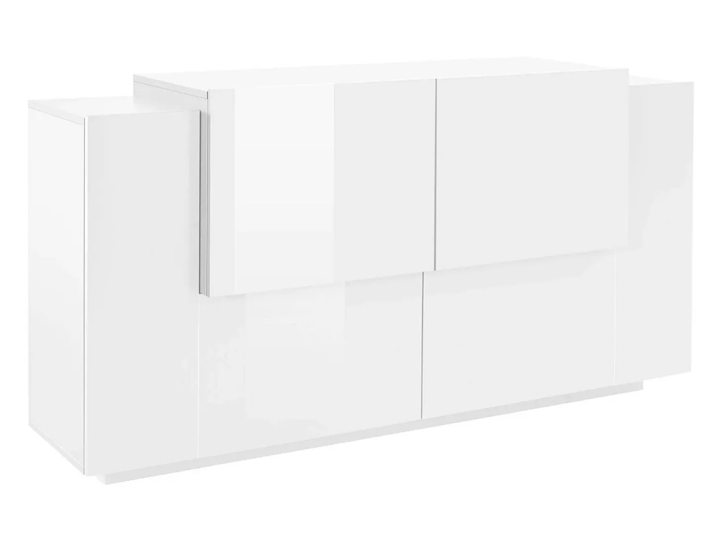 Mueble NEW CORO L 160 x H 86 x P 45 cm blanco