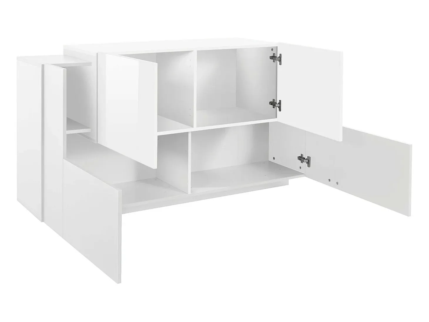 Mueble NEW CORO L 160 x H 86 x P 45 cm blanco