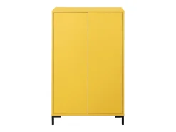 Mueble organizador multiusosa amarillo VERNER