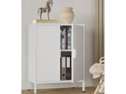 Muebles de baño Midischrank Donali Blanco / Roble Sonoma 95 x 30 x P. 30