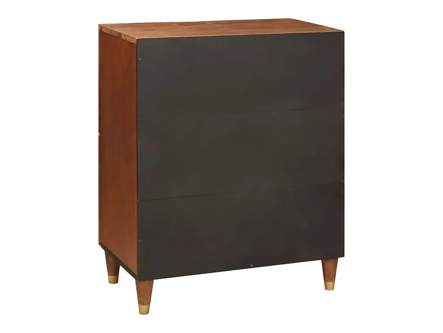Muebles y estantes de almacenamiento de medios marrones