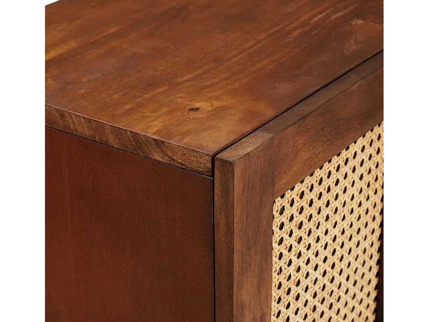 Muebles y estantes de almacenamiento de medios marrones