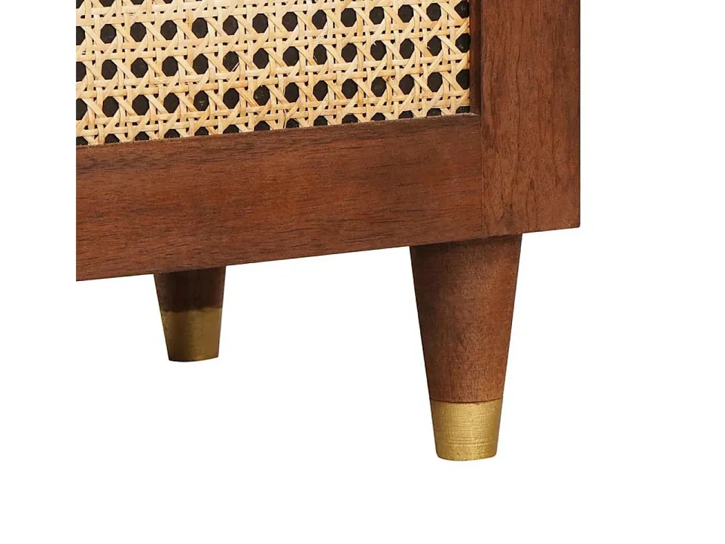 Muebles y estantes de almacenamiento de medios marrones