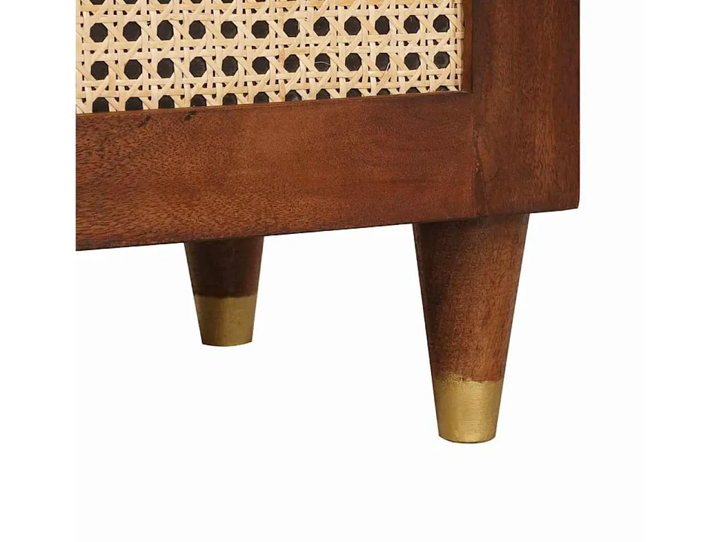 Muebles y estantes de almacenamiento de medios marrones