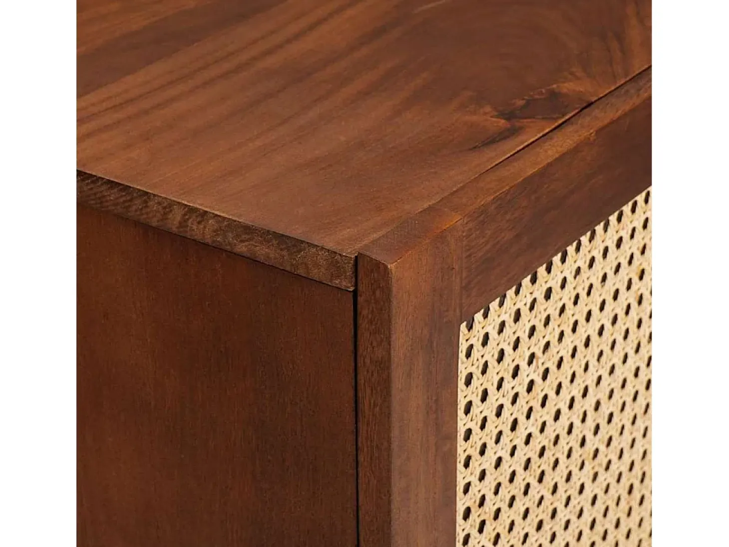 Muebles y estantes de almacenamiento de medios marrones