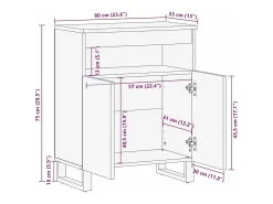 Muebles y estantes para almacenamiento de medios en blanco y negro