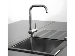 New Oslo grifo monomando para fregadero cromado abatible «especial ventana» Essebagno