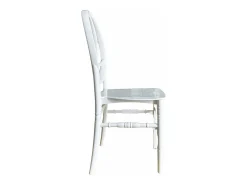 Nueva silla blanca phoenix en plástico monobloque individual