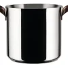 Olla Alessi PU100/24 de acero inoxidable 24 cm – Diseño Patricia Urquiola, ideal para cocción en líquidos hirviendo