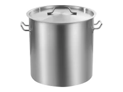 Olla de Acero Inoxidable SucceBuy, 50,1 Litros, con Tapa y Asa