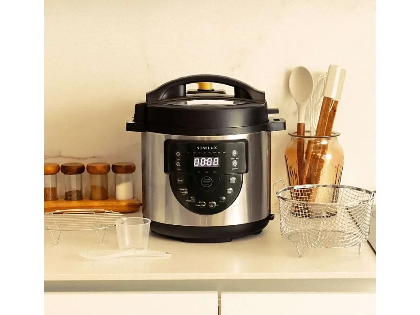 Olla Programable Chef Pot V170 Negro - Newlux