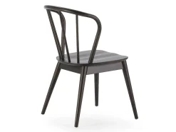 Pack 2 sillas Brisa Color Negro, Madera Maciza