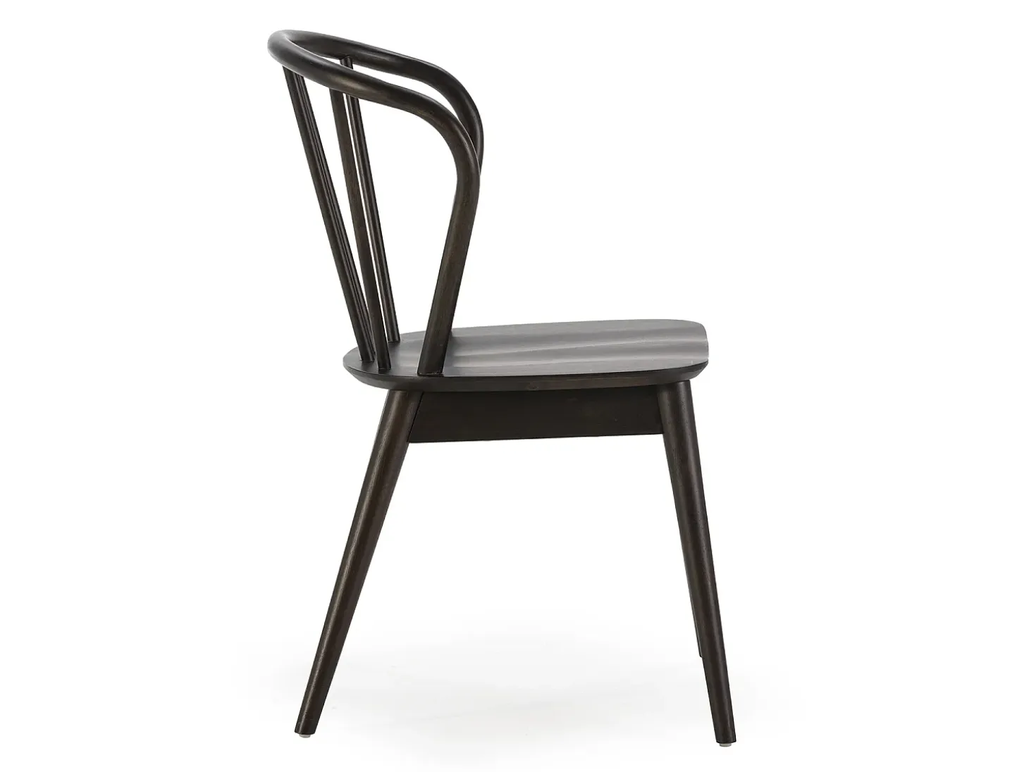Pack 2 sillas Brisa Color Negro, Madera Maciza