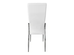 Pack 2 Sillas Comedor Laci Moderno Polipiel Cromadas 101x51x45 cm