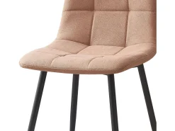 Pack 4 Sillas Comedor Portland Contemporáneas Marrón 43x88x48 cm