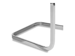 Pack 4 sillas comedor Smile símil piel negro 103x45x51 cm Adec