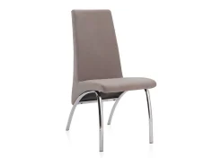 Pack 2 Sillas de Comedor, Sillas para Salón, Acabado en Tejido Marengo, Medidas: 44 cm (Ancho) x 61 cm (Largo) x 95 cm (Alto)