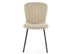 Pack 4 sillas Lucky tapizadas en tela color beige