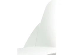 Pack 4 sillas pp color blanco con patas metálicas