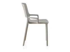 Pack 4 sillas pp color gris
