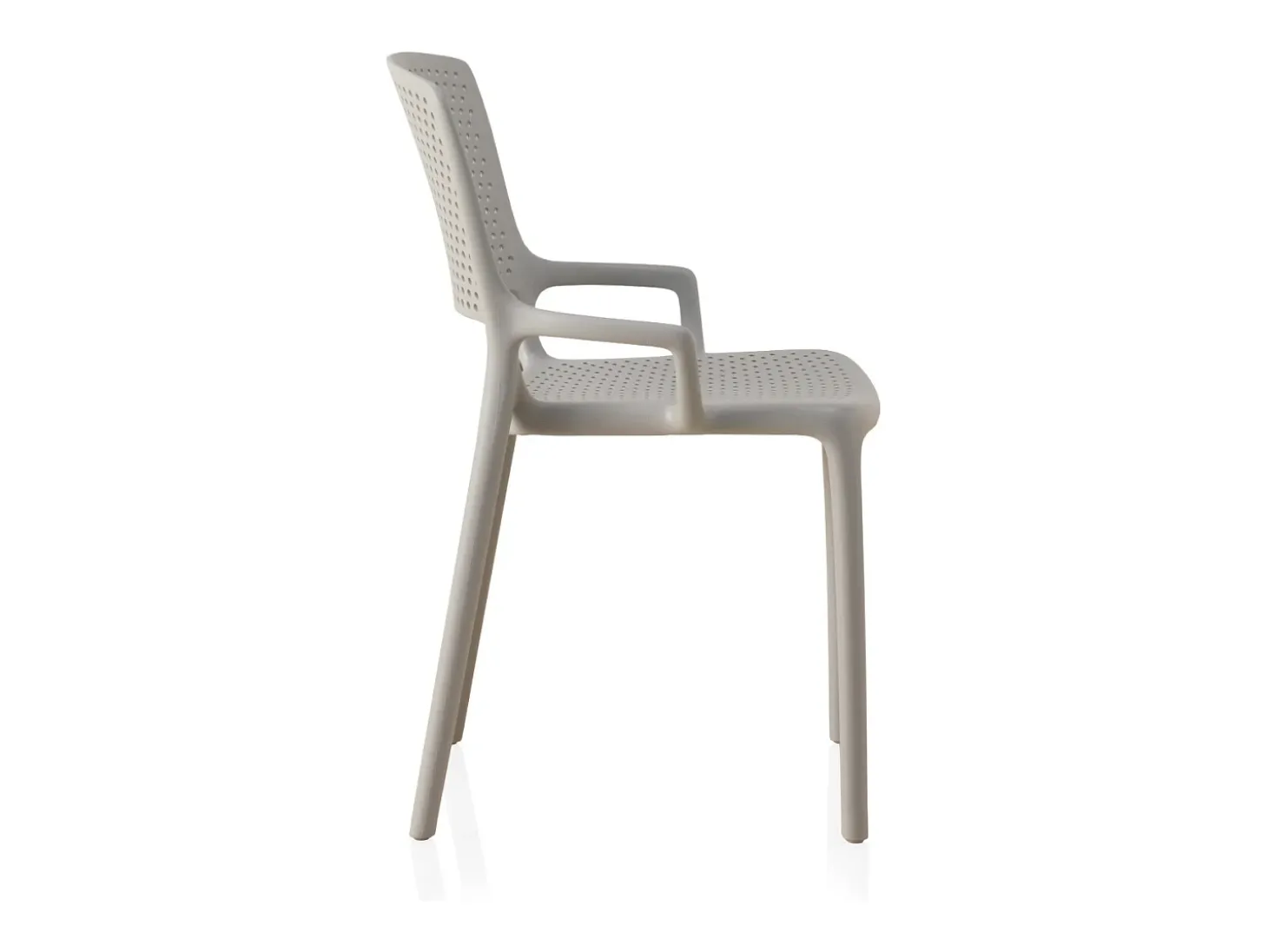 Pack 4 sillas pp color gris