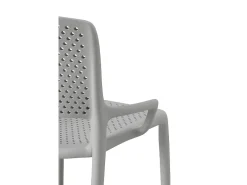 Pack 4 sillas pp color gris