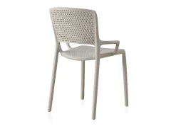 Pack 4 sillas pp color gris