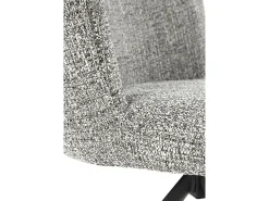 Pack 4 sillas tapizadas tweed verde moteado