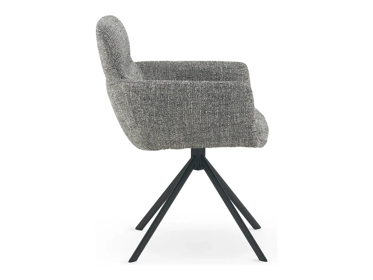 Pack 4 sillones tapizados tweed verde