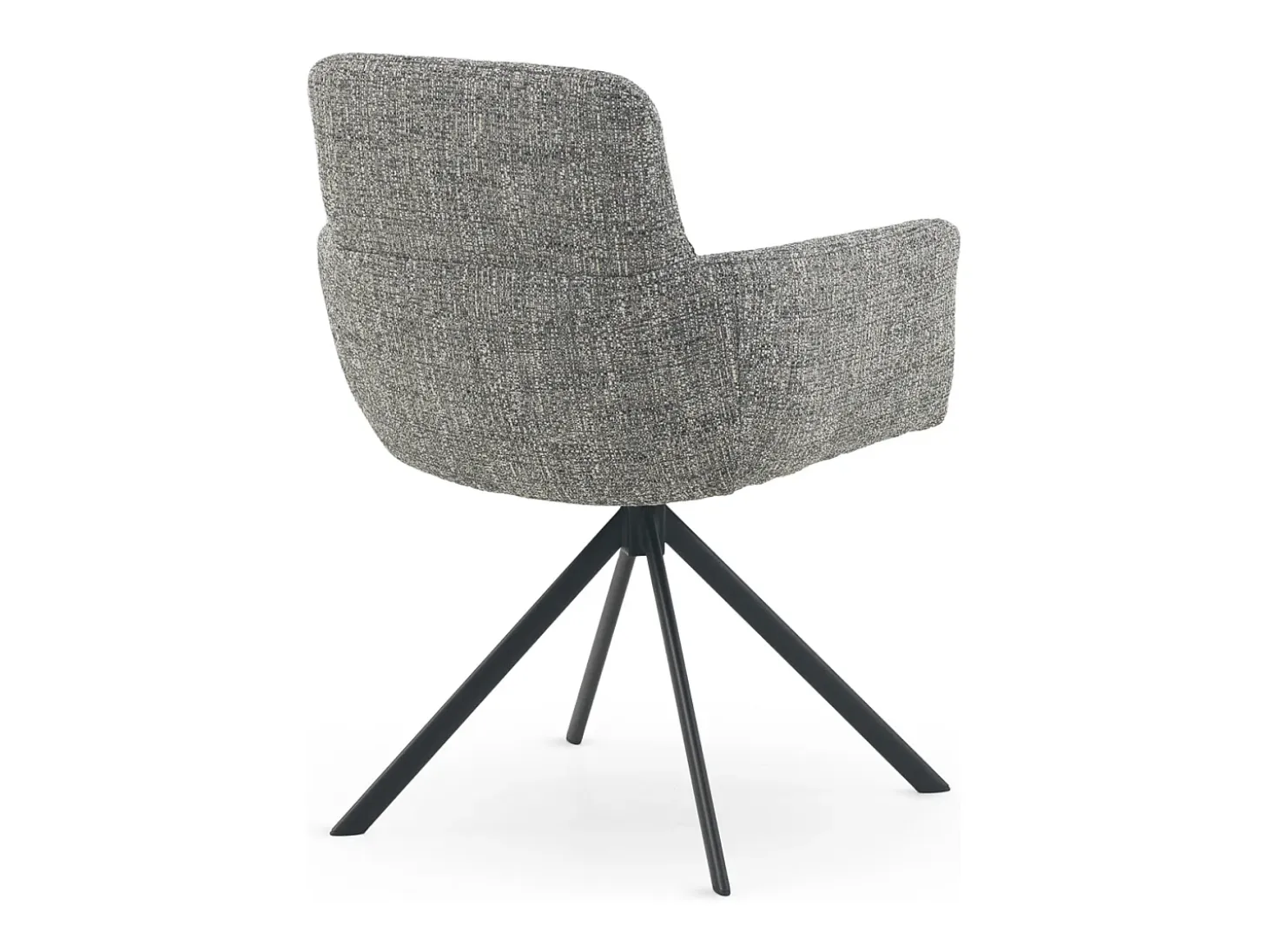 Pack 4 sillones tapizados tweed verde