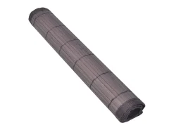 Pack de 6 salvamanteles de bambú marrón oscuro 30x45 cm
