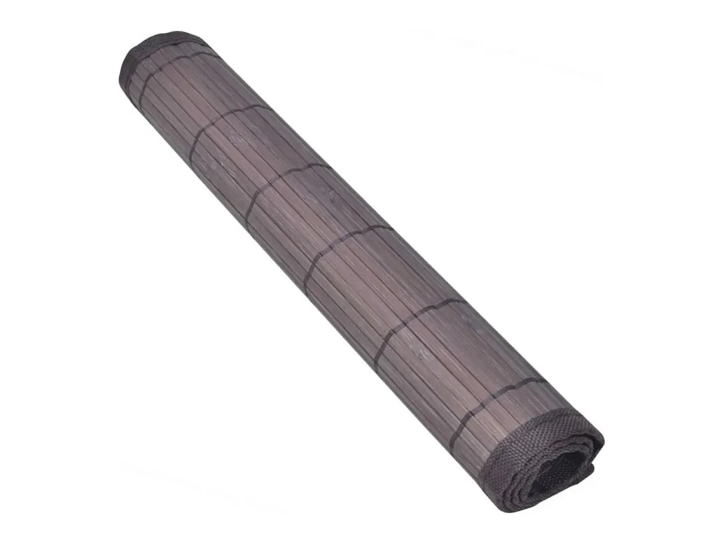 Pack de 6 salvamanteles de bambú marrón oscuro 30x45 cm