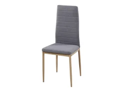Pack de 4 sillas Avant gris acero aserradas