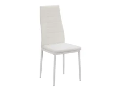 Pack de 4 Sillas blancas para Salón Comedor, Sillas Avat Estilo Moderno 42x96x52 cm
