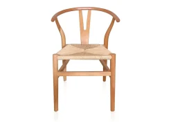 Pack de 2 sillas de comedor Kioto natural Adec