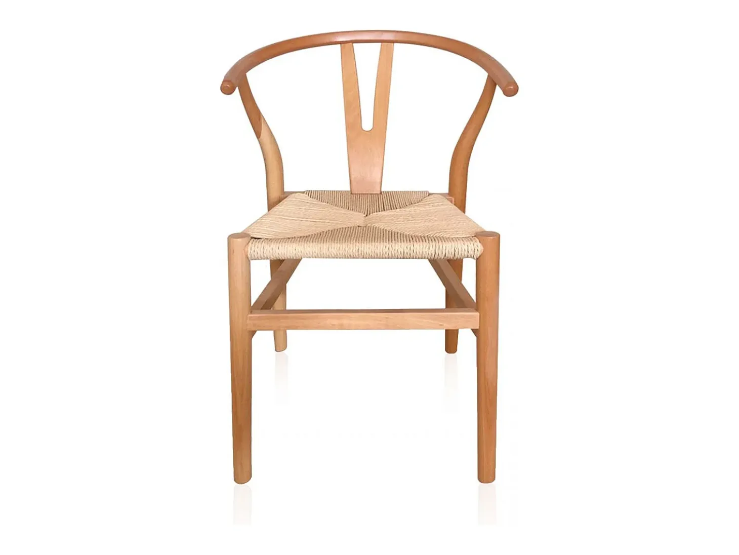 Pack de 2 sillas de comedor Kioto natural Adec