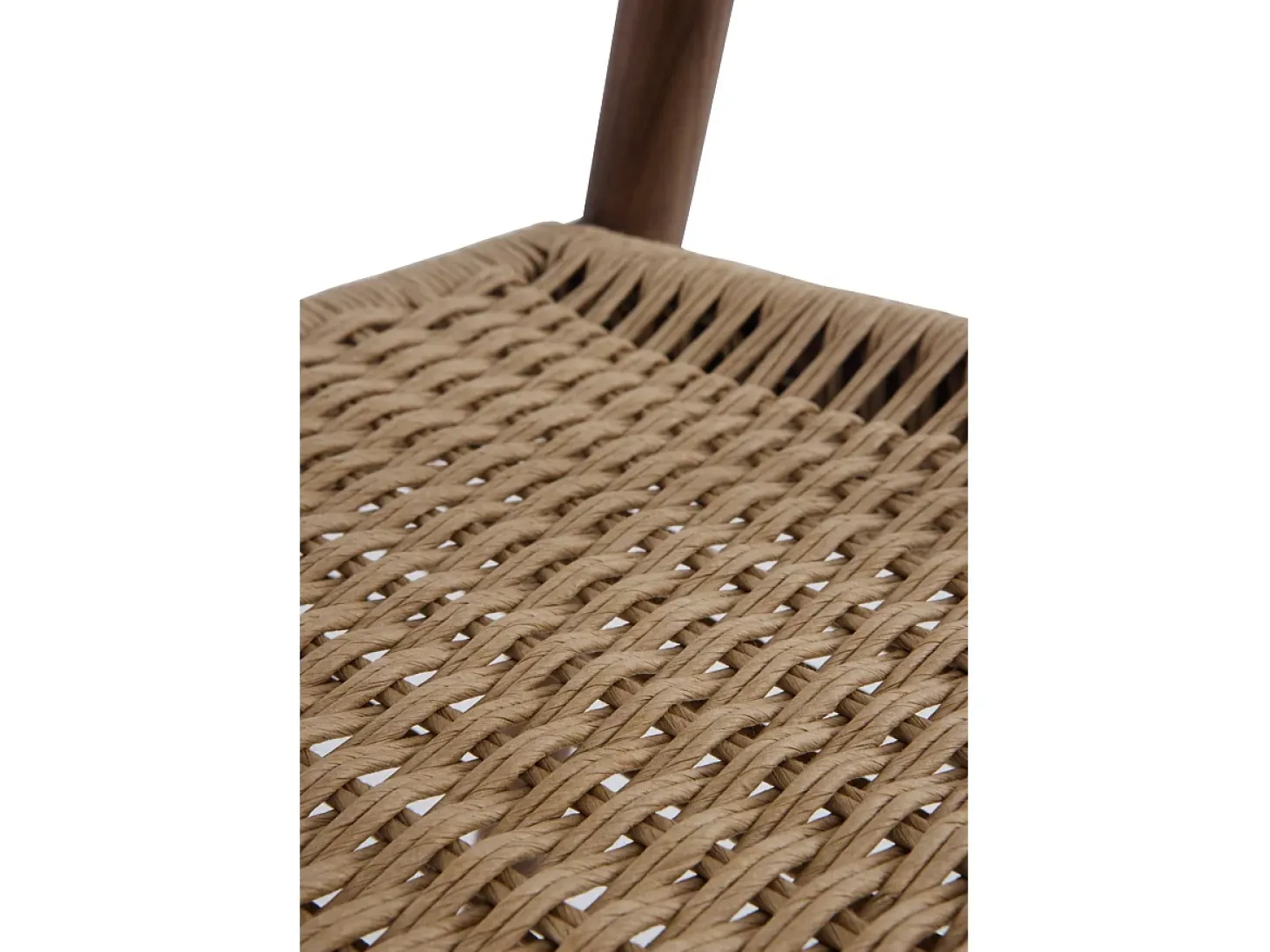 Pack de 4 sillas de madera de fresno color nogal