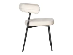 Pack de 2 sillas de tela beige THEA