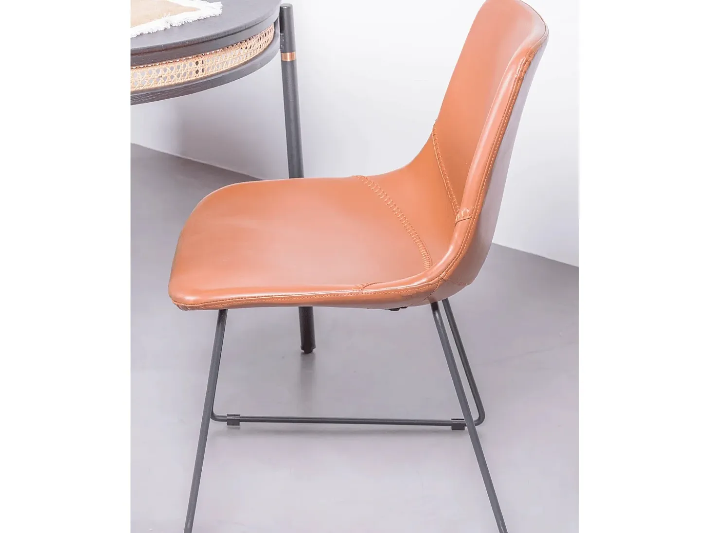 Pack de 2 sillas industriales - City - Naranja